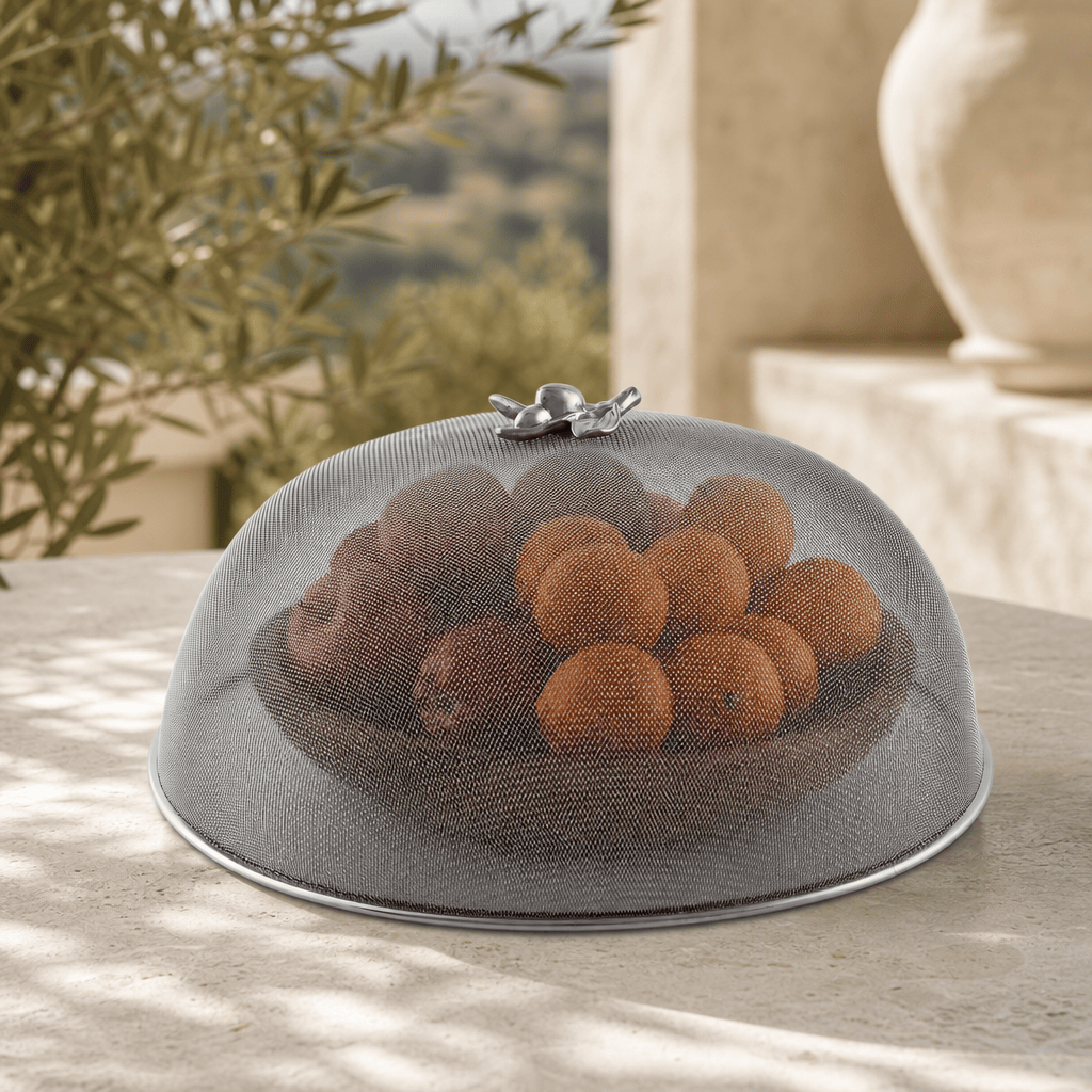 Olive Stainless Mesh Picnic Cover, photo 3 of 14