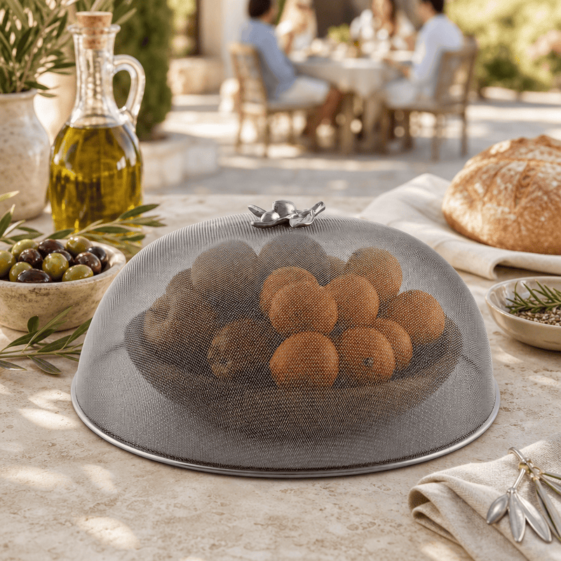 Olive Stainless Mesh Picnic Cover, photo 5 of 14