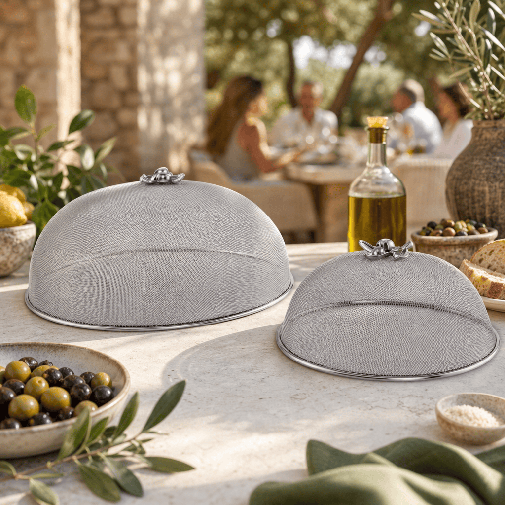 Olive Stainless Mesh Picnic Cover, photo 7 of 14