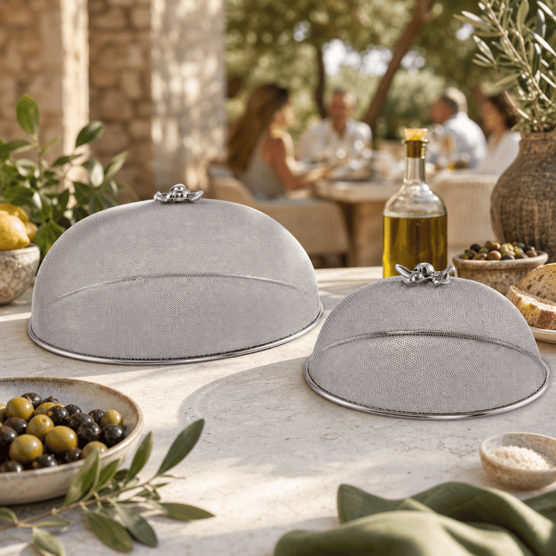 Olive Stainless Mesh Picnic Cover, photo 7 of 14