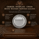 Charger / Overplate - Concho by Arthur Court Designs