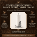 Concho Pattern Paper Towel Holder