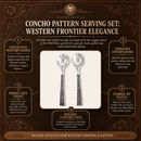 Concho Pattern Serving Set by Arthur Court Designs