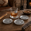 Concho Western Drink Coaster Set of 4