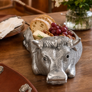 Cow Carving Serving Tray