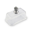 Glass Butter Dish - Concho