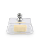 Glass Butter Dish - Concho
