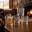 Western Concho Bar Glasses Set of 4 by Arthur Court Designs