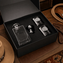 Western Concho Decanter Set with Glasses by Arthur Court Designs