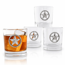 Western Star Bar Glasses Set of 4 by Arthur Court Designs