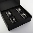 Western Star Bar Glasses Set of 4 by Arthur Court Designs