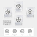 Western Star Bar Glasses Set of 4 by Arthur Court Designs