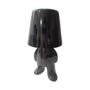 Articulated golden man table lamp for bedroom night light by Decorbites