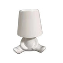 Articulated golden man table lamp for bedroom night light by Decorbites