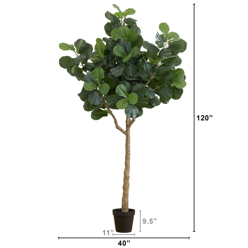 10’ Artificial Fiddle Leaf Fig Tree, photo 6 of 7