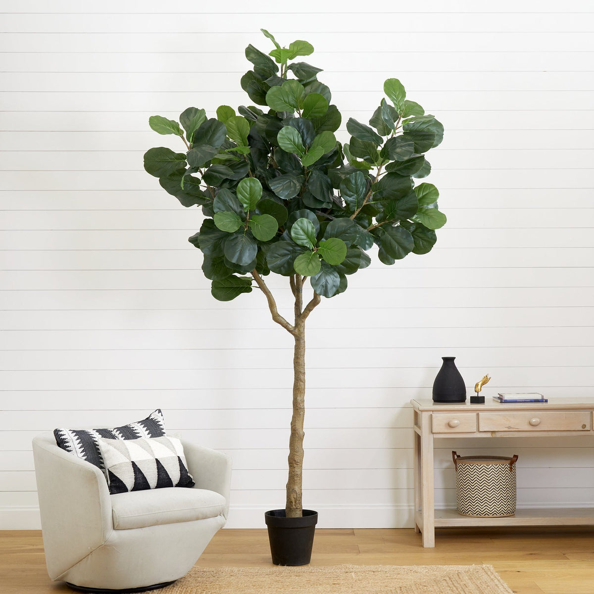10’ Artificial Fiddle Leaf Fig Tree, photo 5 of 7