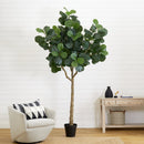 10’ Artificial Fiddle Leaf Fig Tree