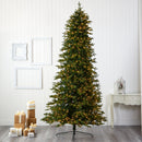 10’ Belgium Fir “Natural Look” Artificial Christmas Tree with 1050 Clear LED Lights