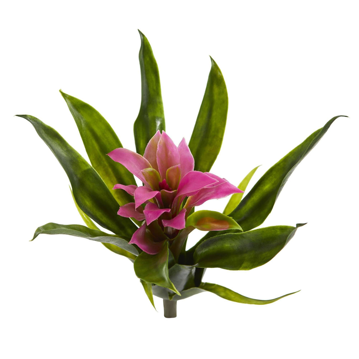 10” Bromeliad Artificial Flower (Set of 6), photo 2 of 8