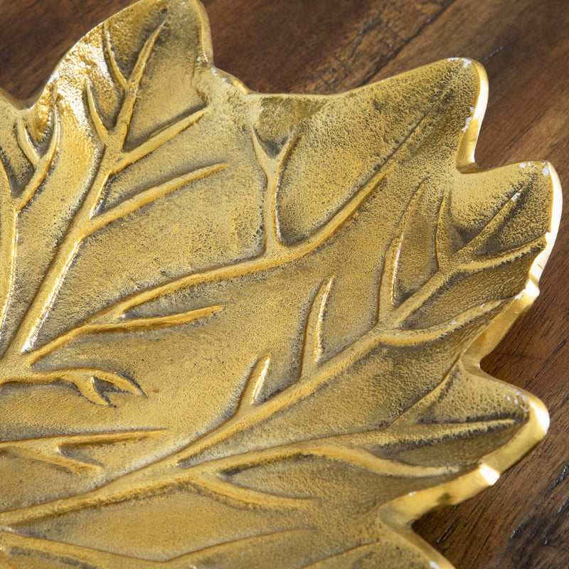 10" Gold Tree of Life Leaf Decorative Accent, photo 2 of 5