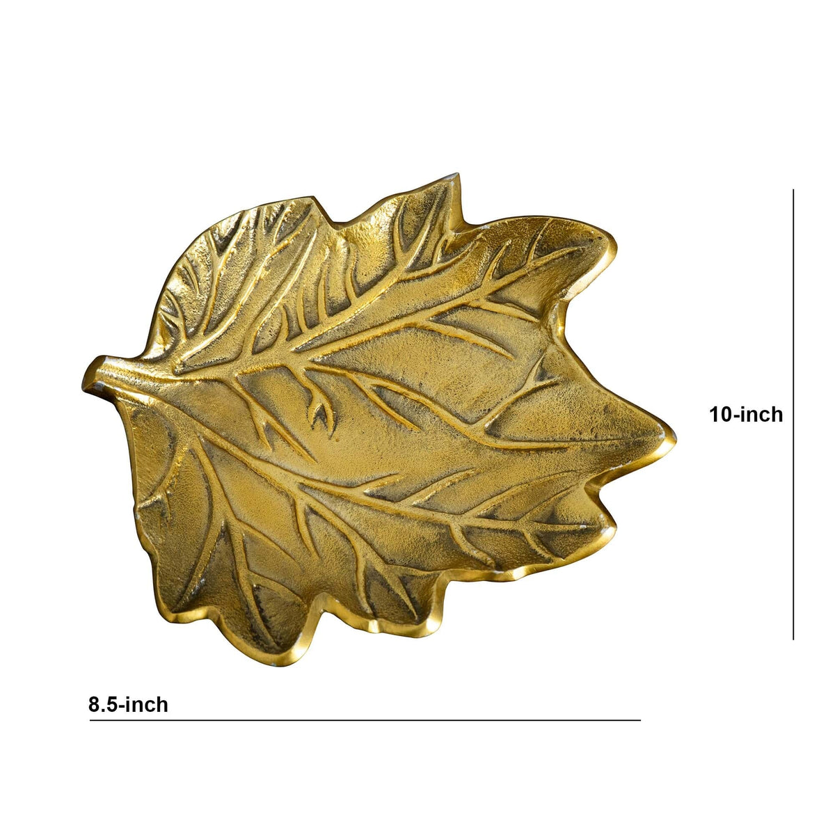 10" Gold Tree of Life Leaf Decorative Accent, photo 4 of 5