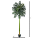 10’ Golden Cane Artificial Palm Tree