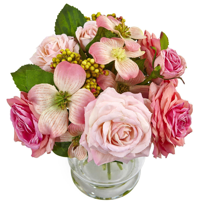 10" Rose and Berry Arrangement", photo 2 of 2