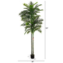 10’ UV Resistant Artificial Double Robellini Palm Tree (Indoor/Outdoor)