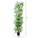 11’ Artificial Green Bamboo Tree