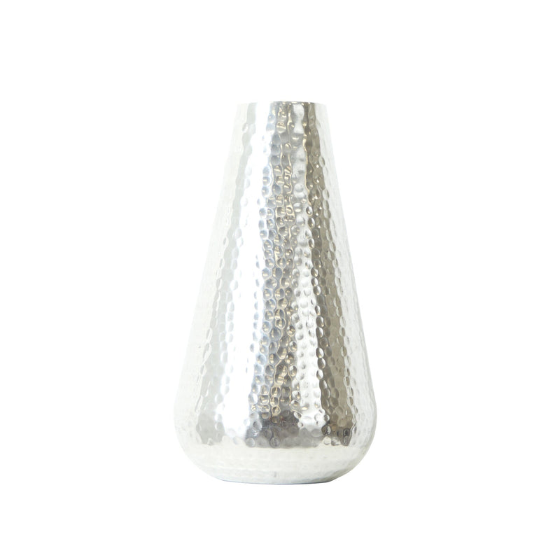 12” Aluminum Tear Drop Flower Vase, photo 4 of 4