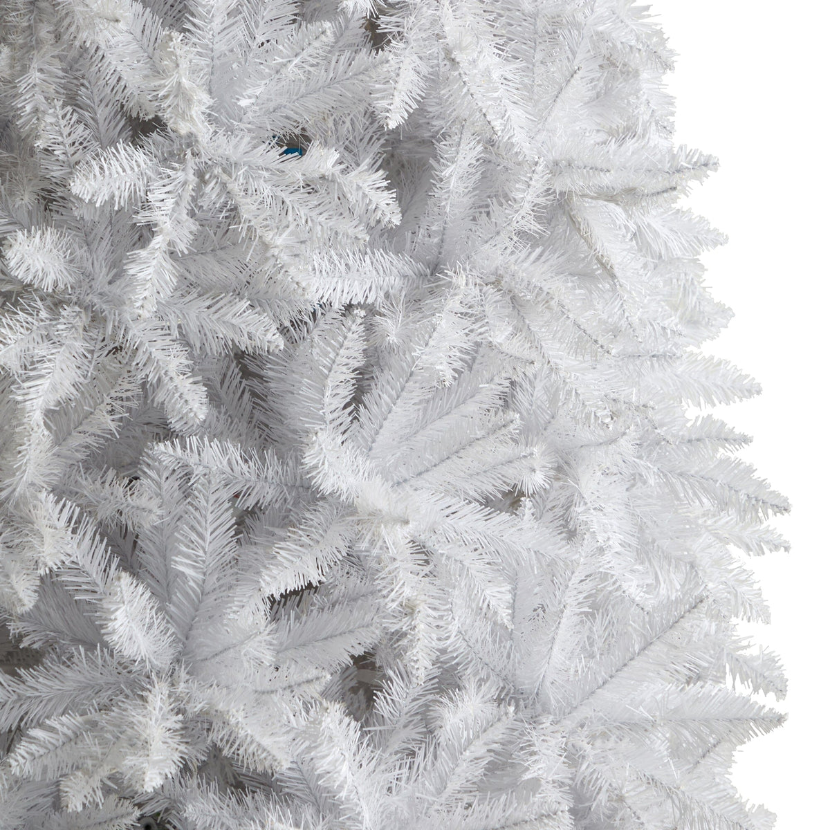 12’ Slim White Artificial Christmas Tree with 3235 Bendable Branches, photo 3 of 6