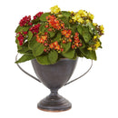 13” Kalanchoe Artificial Plant in Decorative Goblet