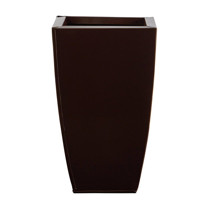 13” Tapered Square Metal Planter