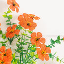 13" UV Daisy Flower Bush Plant (Indoor/Outdoor)- Set of 12