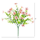 13" UV Daisy Flower Bush Plant (Indoor/Outdoor)- Set of 12