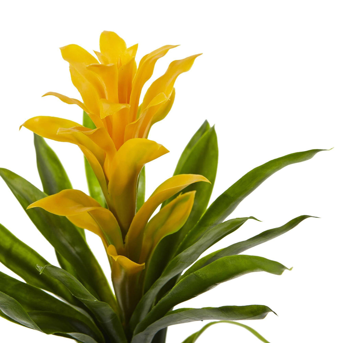 15” Artificial Bromeliad Flower (Set of 4), photo 7 of 7