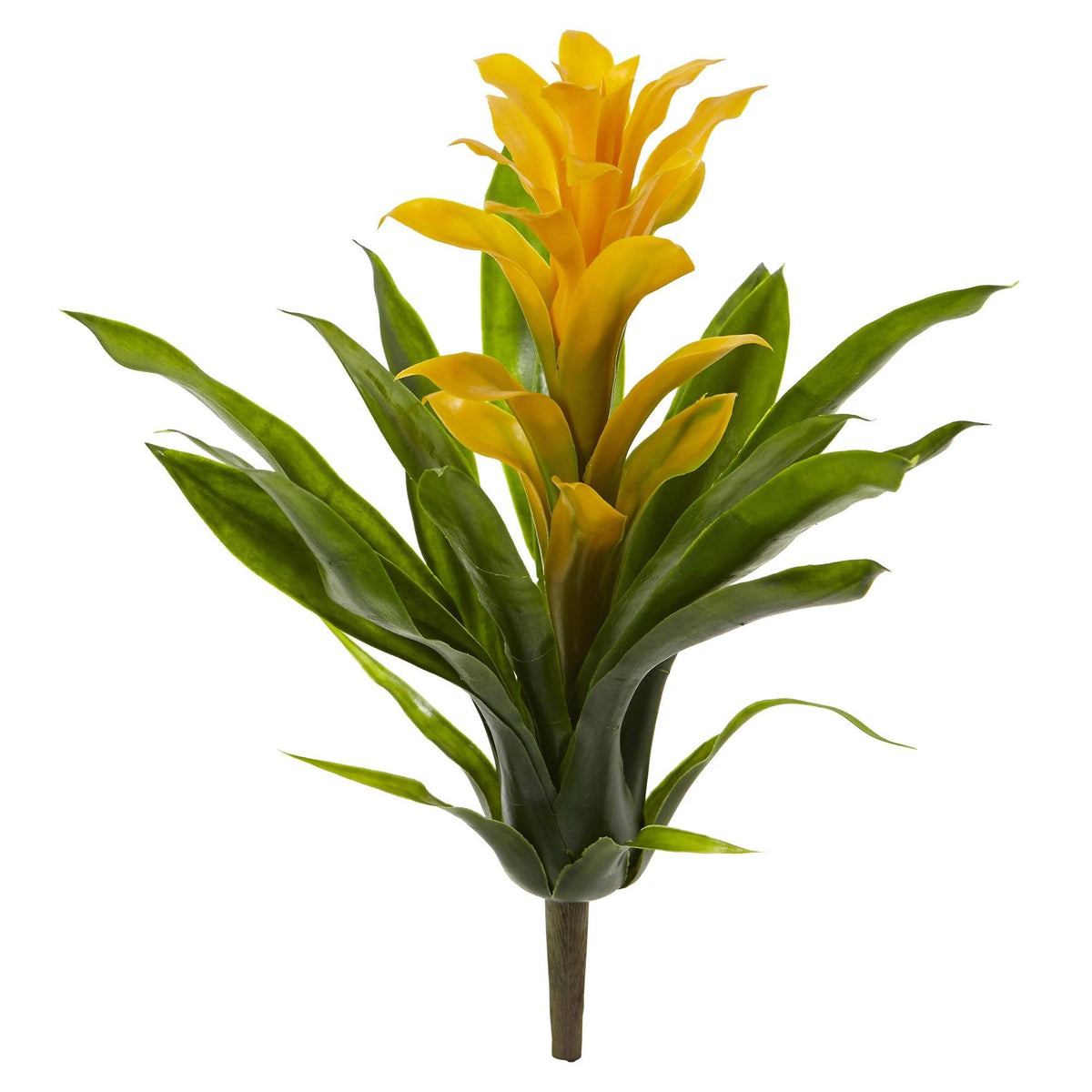 15” Artificial Bromeliad Flower (Set of 4), photo 6 of 7