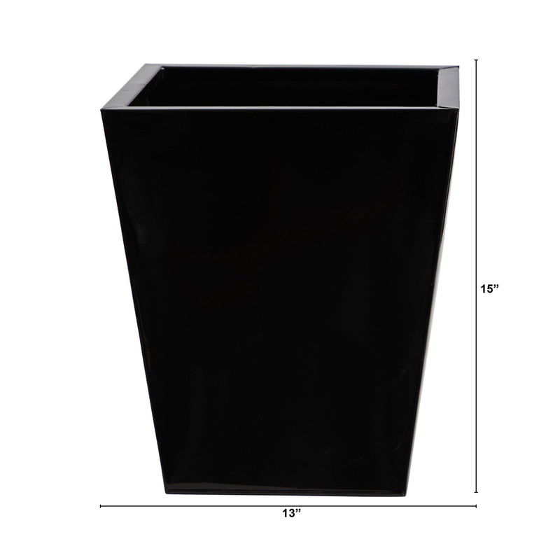 15” Classic Square Metal Planter