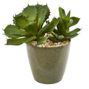 15” Succulent Artificial Plant in Decorative Planter