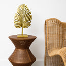 15.5” Golden Leaf Decorative Accent