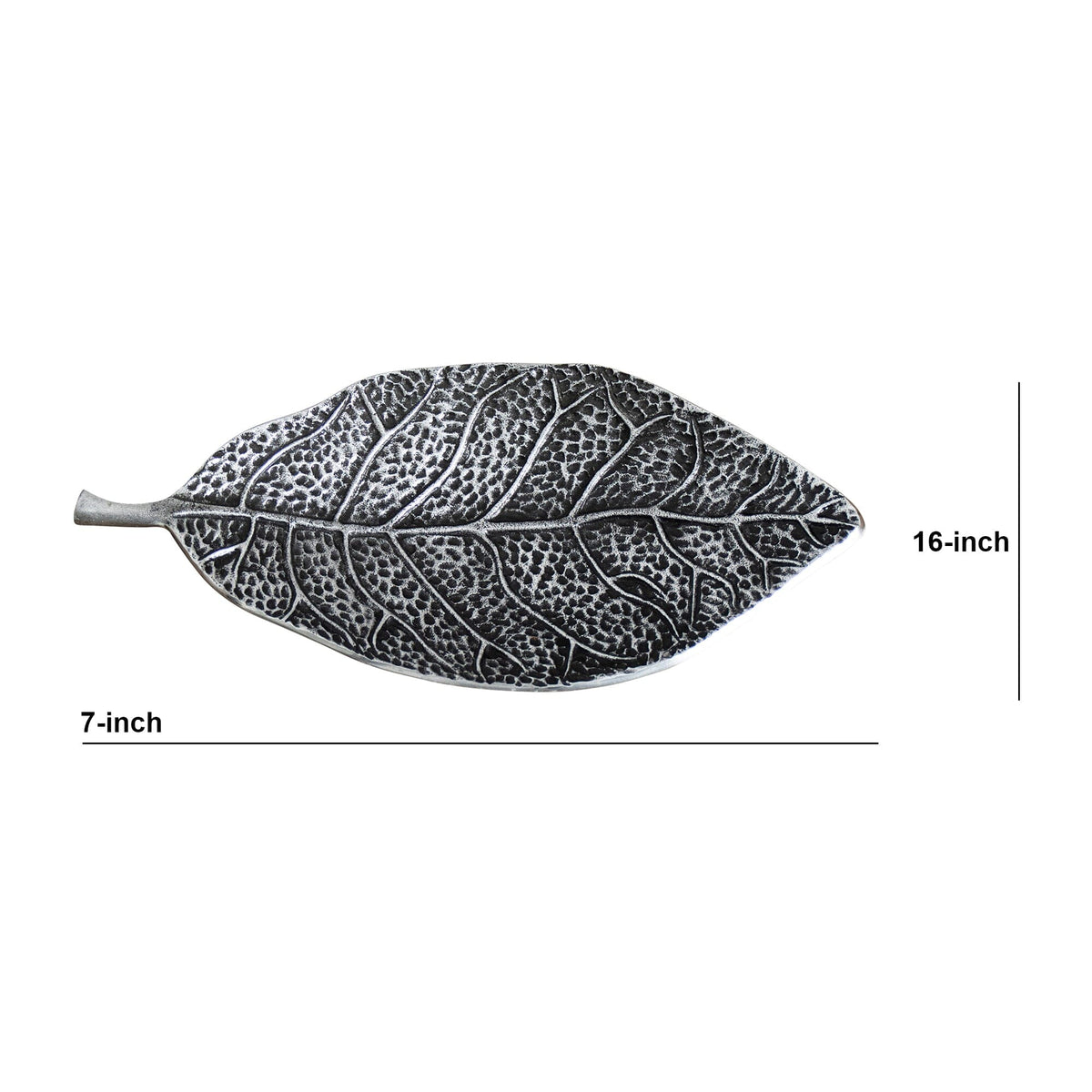 16” Antique Leaf Decorative Accent, photo 5 of 6