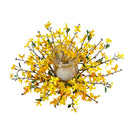 16” Artificial Forsythia Candelabrum
