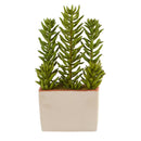 17” Succulent Artificial Plant With Decorative Planter