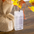 18" Pre-Lit Autumn Maple Artificial Fall Tree with 30 LED String Lights in Burlap Wrapped Base