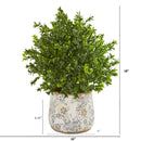 18” Sweet Grass Artificial Plant in Floral Vase (Indoor/Outdoor)