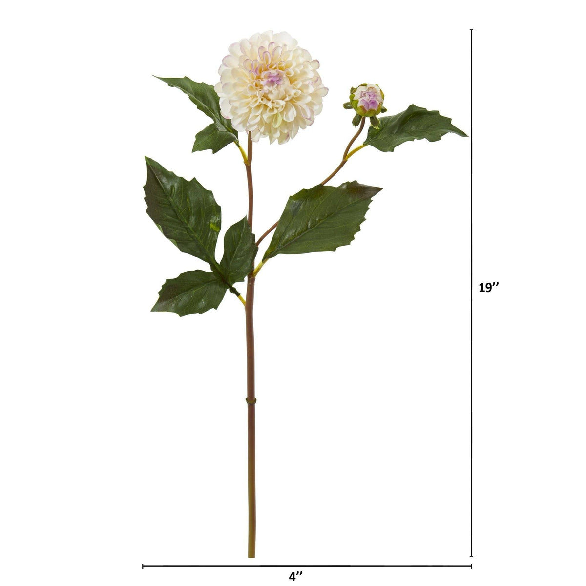 19” Dahlia Artificial Flower (Set of 6), photo 2 of 12