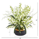 19” Dancing Lady Artificial Arrangement in Vase