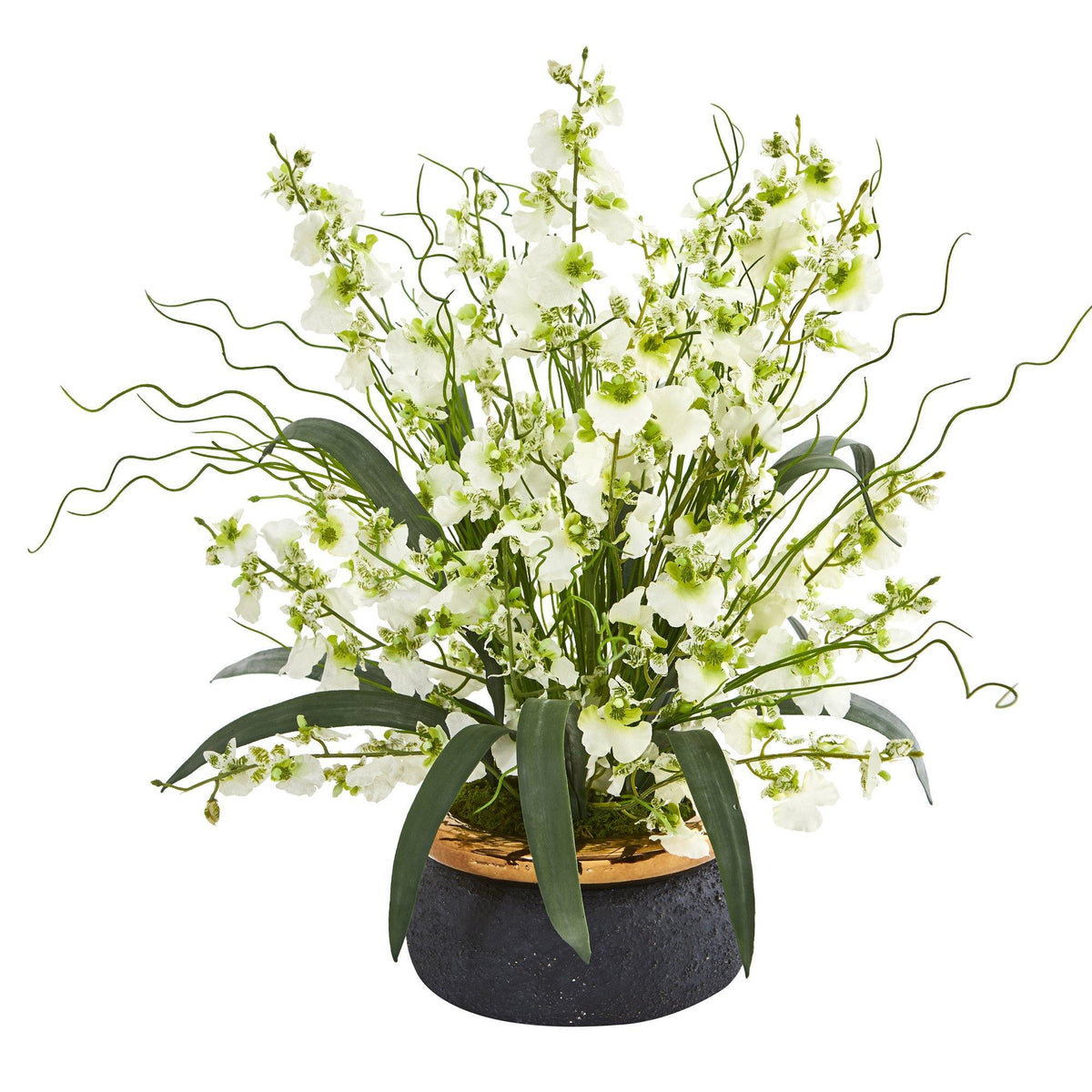 19” Dancing Lady Artificial Arrangement in Vase, photo 4 of 8