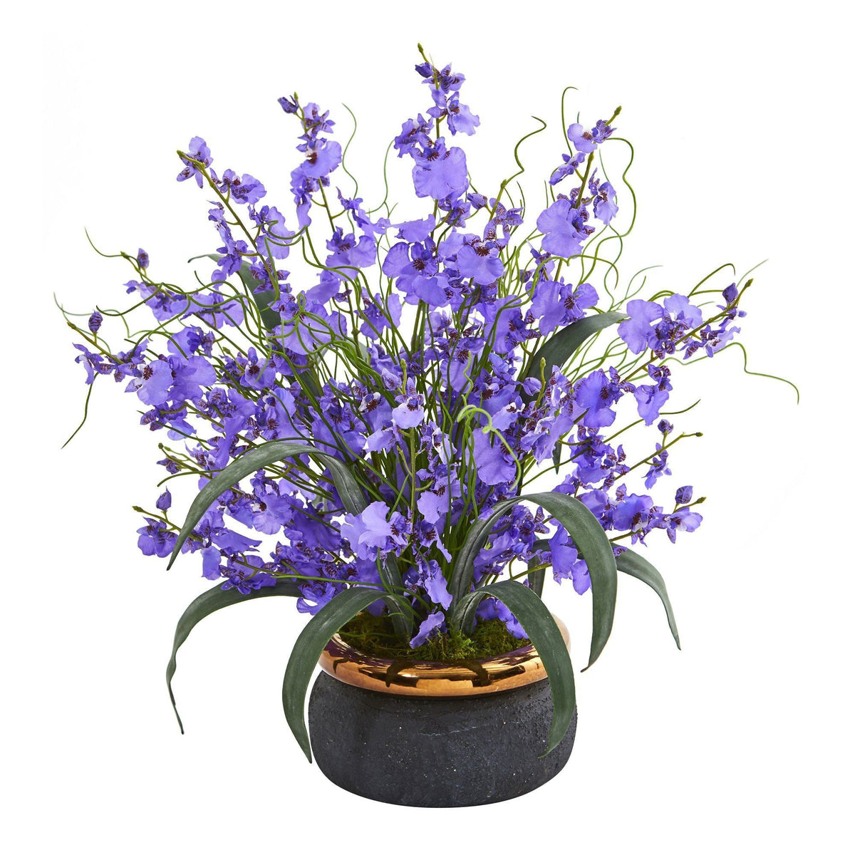 19” Dancing Lady Artificial Arrangement in Vase, photo 2 of 8
