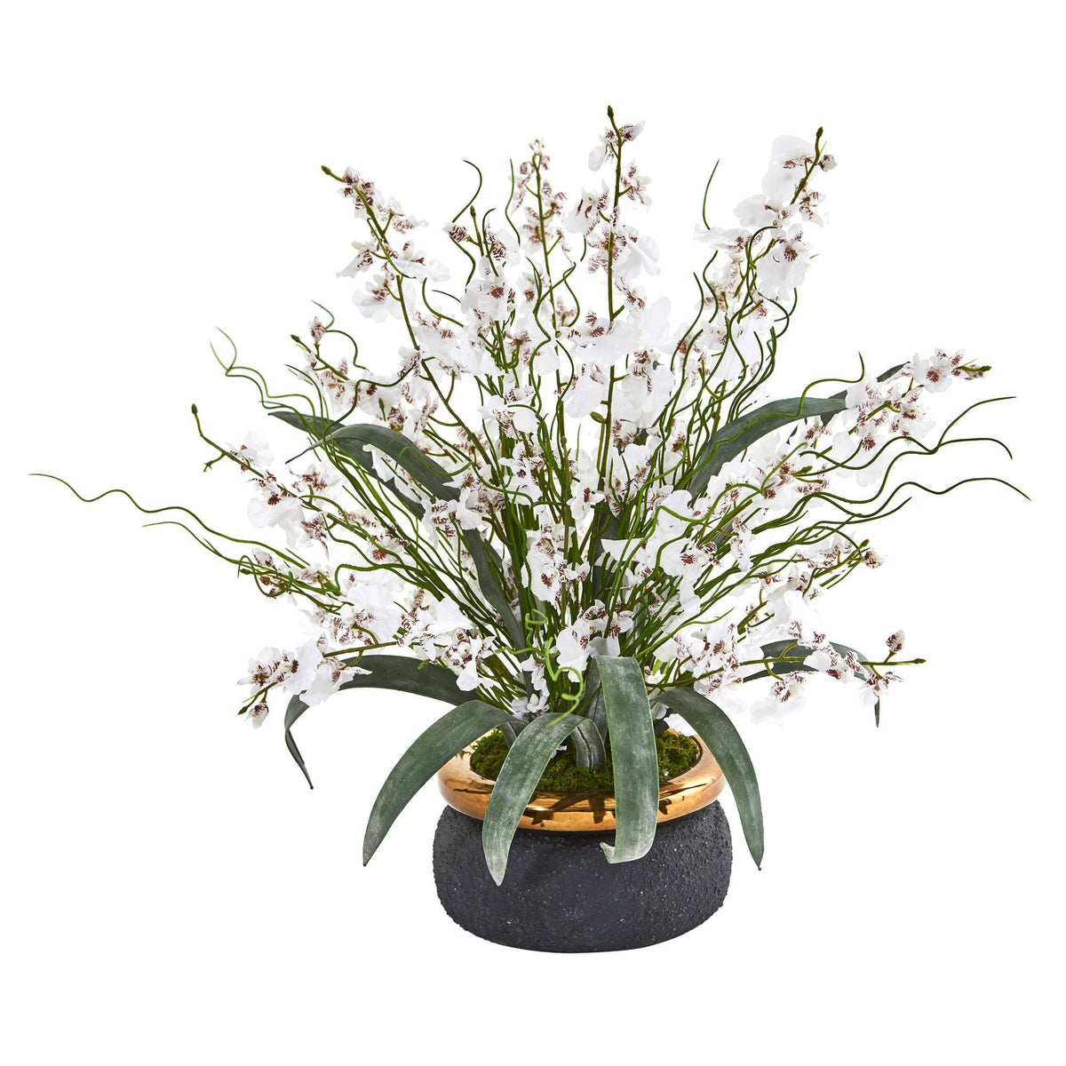 19” Dancing Lady Artificial Arrangement in Vase, photo 8 of 8